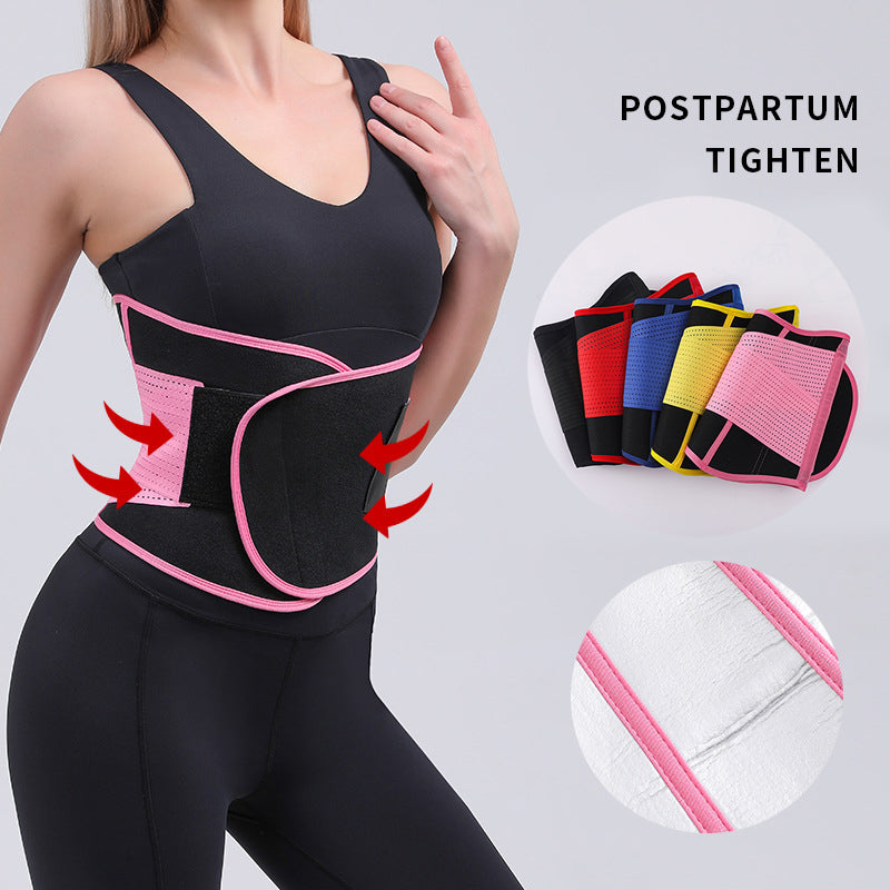 Waist Trainer - Back Support - Belly Sweat-Band Weight Loss - Hour