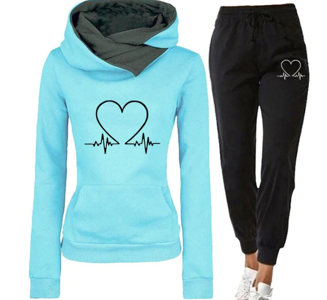 Strong Heart Gym Trainer Suit - Happy Health Happy Health Happy Health Baby Blue / 2XL